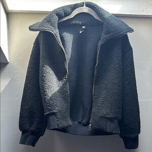 Uniqlo Black Bomber Jacket